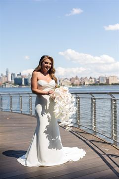 Phalaenopsis Orchid Cascading Bridal Bouquet