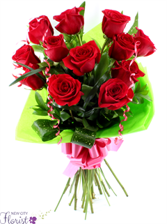 Dozen Red Roses Bouquet