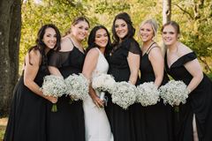Baby's Breath Bridesmaid Bouquet