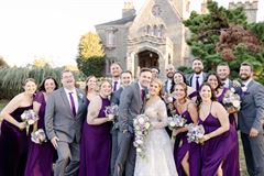 Lavender & Purple Bridesmaid Bouquets