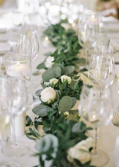 Ranunculus Greenery Garland