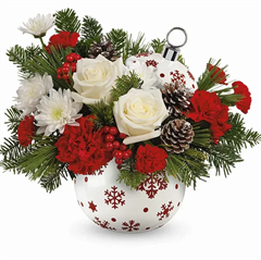 Teleflora's Snowy Sparkle Bouquet