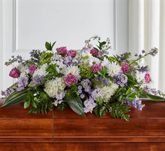 Meadows of Serenity Casket Spray